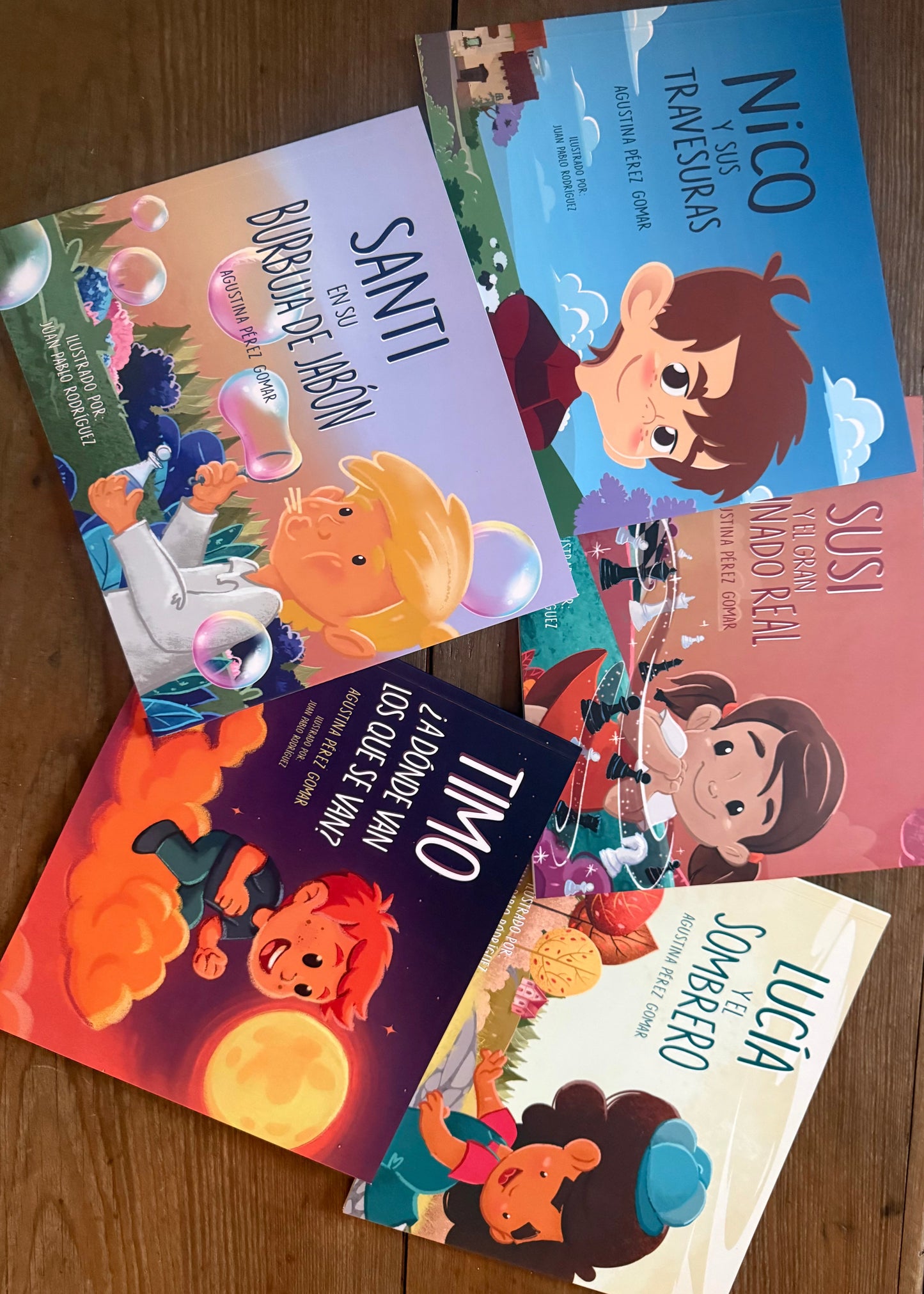 Colección completa compuesta de los 5 libros