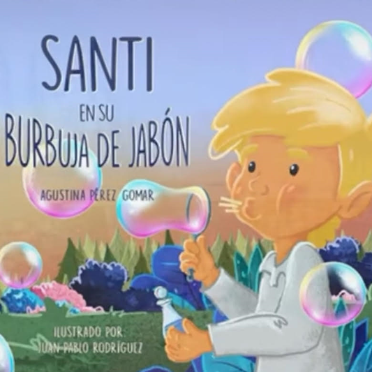 Libro Santi en su burbuja de jabon